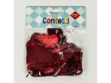 Confetti metal Rosso Marino fa Mercato