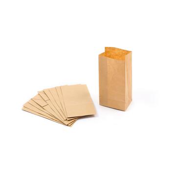 12 sacchetti di carta kraft marrone naturale 9x6 - Marino fa Mercato