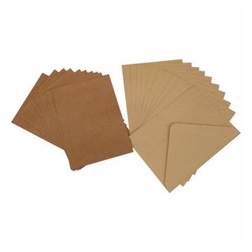 Confezione 10 biglietti con Busta Nature misura Small