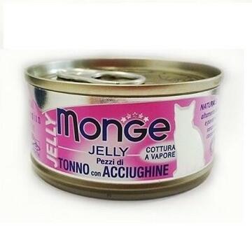 Monge Cat Tonno e Acciughe Jelly gr80 Marino fa Mercato