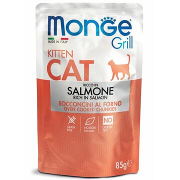 Monge Cat Buste Salmone 85gr Marino fa Mercato
