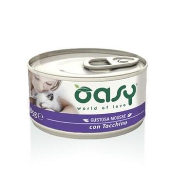Oasy Cat Mousse Tacchino gr85