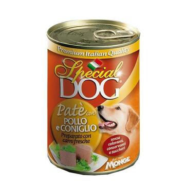 Cibo per cani Special Dog patè di pollo e coniglio 400gr Marino fa Mercato