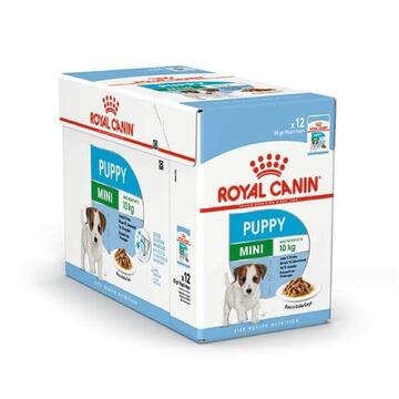 Mini Puppy Royal Canin Buste gr85 Marino fa Mercato