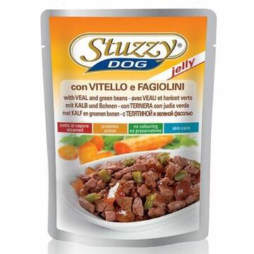 StuzzyDog Buste Jelly Vitello e fagioli gr100 Marino fa Mercato
