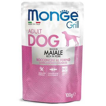 Monge Dog Grill Buste Maiale gr100 Marino fa Mercato