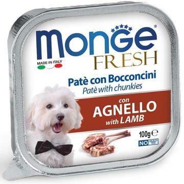 Monge Dog Fresh Agnello gr100