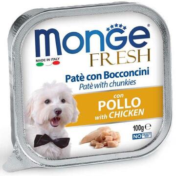 Monge Dog Fresh pollo gr100