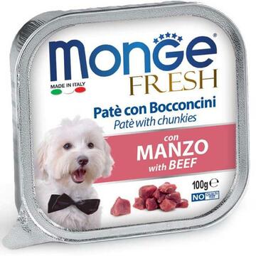 Monge Dog Fresh Manzo gr100 - Marino fa Mercato