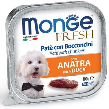 Monge Dog Fresh Anatra gr100 - Marino fa Mercato