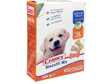 Biscotto Crancy 500 gr.Mix cibo per cani
