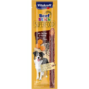 Beef Stick S.Food Carote e Chia Cibo per cani - Marino fa Mercato