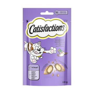Catisfactions Snack per Gatti all'Anatra 60 gr