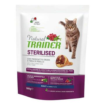 NATURAL TRAINER CAT 300 GR STERILIZED PROSCIUTTO CRUDO - Marino fa Mercato