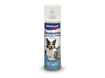 Spray deodorante al talco 250 ml. per cani e gatti