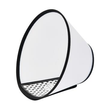 Cono Collare Elisabettiano in Plastica 74x37 cm per Animali Domestici Marino fa Mercato