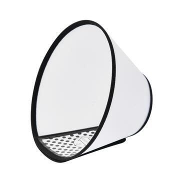 Cono Collare Elisabettiano in Plastica 62x31 cm per Animali Domestici Marino fa Mercato