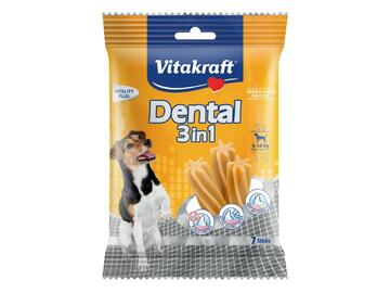 Snack per cura dentale Dental 3 in 1 S 7 Pezzi per Cani