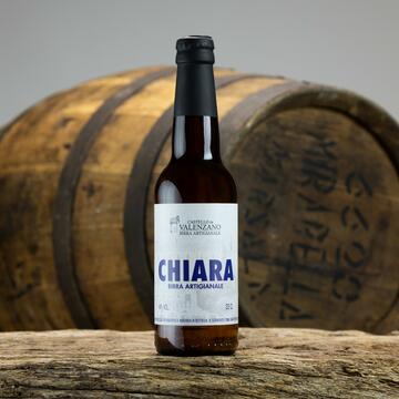 Birra Chiara artigianale Castello di Valenzano 33 cl - Marino fa Mercato