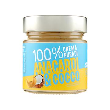 Crema 100% Pura di Anacardi e Cocco Vegan e Gluten...