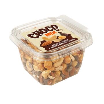 Snack Choco Mix con Nocciole, Mandorle, Anacardi, Arachidi e Cioccolato 280 gr