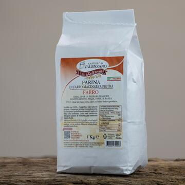 Farina di Farro macinata a pietra Castello di Valenzano 1 Kg