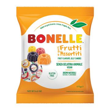 Caramelle Bonelle Frutti Assortiti Vegan Gluten Free 175 gr