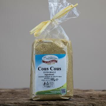 Cous Cous Integrale Castello di Valenzano 500 gr - Marino fa Mercato