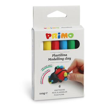 6 Panetti plastilina 18 Gr