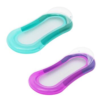 2 materassini gonfiabili Acqua Lounge con cuscinetto Bestway