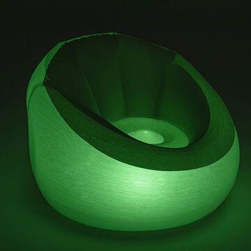 Bestway Pouf Gonfiabile Grande 75086 con Luce LED Integrata... - Marino Fa Mercato