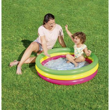 Piscina gonfiabile tonda per bambini Summer Bestway 102x25