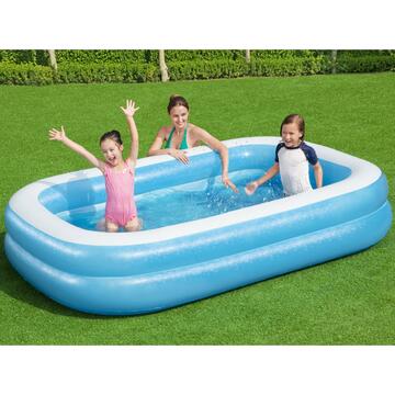 Piscina gonfiabile rettangolare Bestway Family 262x175xh54 - Marino fa Mercato