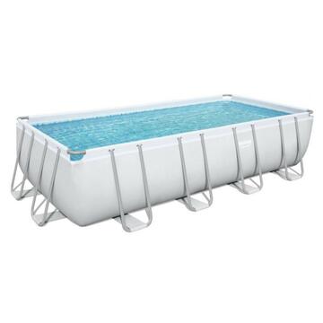 Piscina fuori terra rettangolare da giardino Steel Bestway 549x274x122 Marino fa Mercato