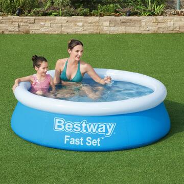 Piscina gonfiabile tonda fuori terra Bestway Fast 183x51