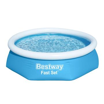 Piscina gonfiabile fuori terra tonda Fast Set da giardino 244x61 Bestway