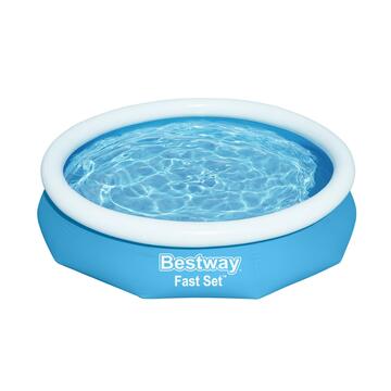 Piscina gonfiabile tonda Fast Set da giardino 305x66 Bestway