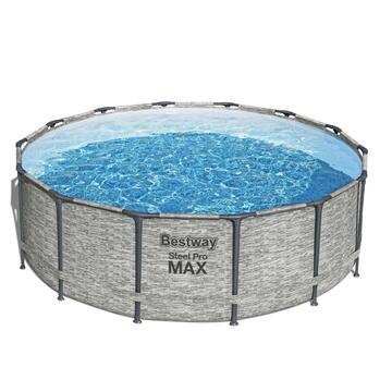 Piscina Steel Max Fuori Terra 427x122 cm Bestway