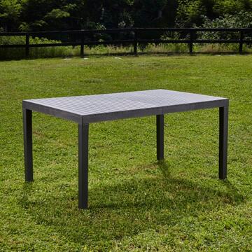 Tavolo da Esterno Palau 150x90x72cm Antracite