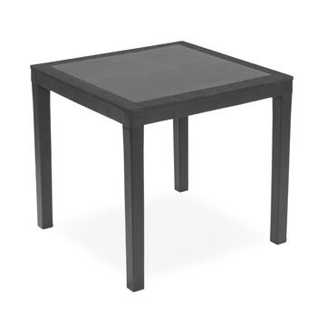 Tavolo da Esterno Quadrato in Polipropilene 79x79 cm...