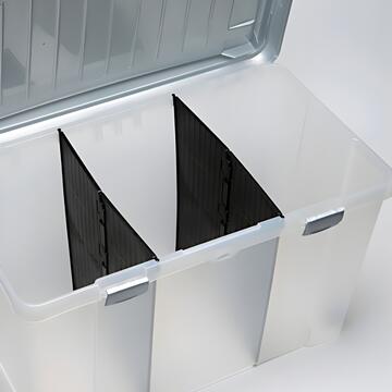 Contenitore Multiuso Trasparente 120 lt Family Box... - Marino Fa Mercato