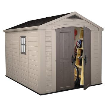 Casetta da Giardino Factor 8x11 in Resina 256,5x331,5 h243 cm Made in Italy - Keter
