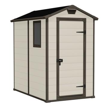 Casetta Manor porta atrezzi da giardino 4x6 beige - Keter Marino fa Mercato