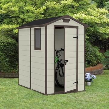 Casetta Manor porta atrezzi da giardino 4x6 beige -... - Marino fa Mercato