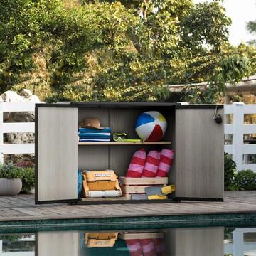 Keter - Armadio Box porta attrezzi da giardino - Patio... - Marino fa Mercato