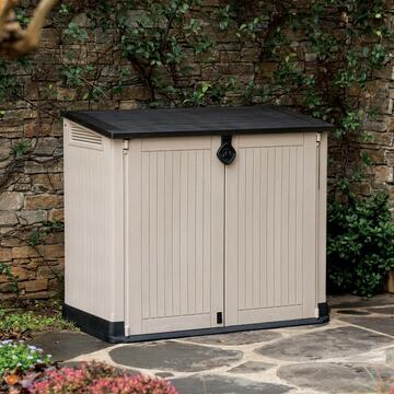 Porta attrezzi Store It-Out Midi in resina beige da giardino - Keter Marino fa Mercato