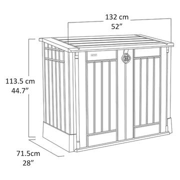 Keter - Porta attrezzi da giardino - Store It Out Midi... - Marino fa Mercato