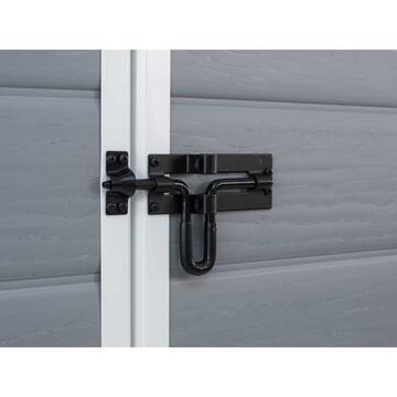 Keter Manor Grigia 4x3 - Casetta da Giardino - 94x129... - Marino fa Mercato