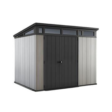 Keter - Casetta da giardino Porta Attrezzi Artisan 9x7 Grigia 277x218x226cm