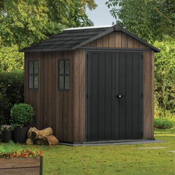 Keter Apex 757/775 Walnut Noce - Casetta da Giardino... - Marino Fa Mercato